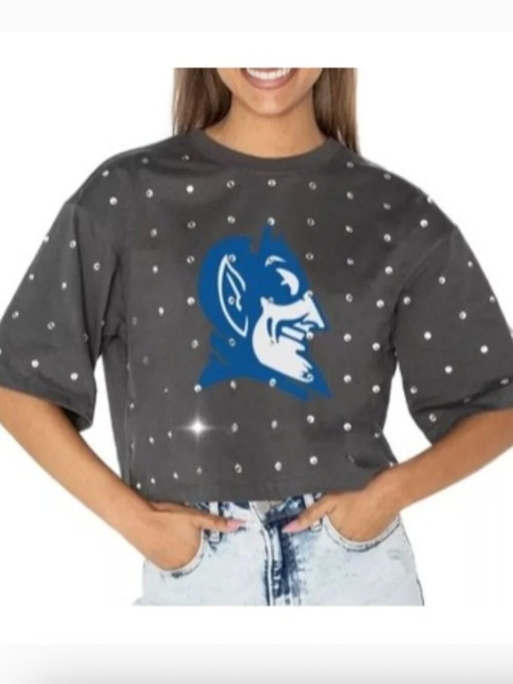 Gameday Couture Women's Duke Blue Devils Just In Time T-Shirt